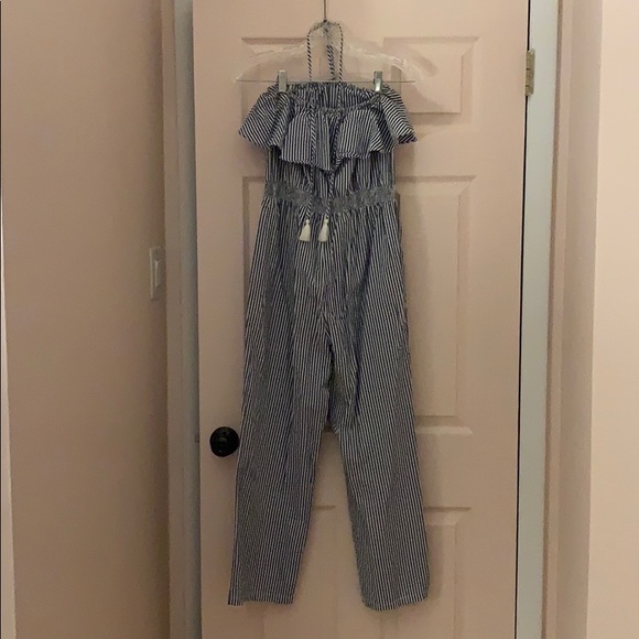 J. Crew - Striped Romper/Jumpsuit - Picture 5 of 7